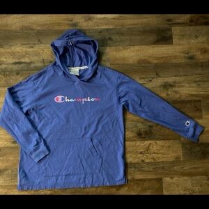 Women’s champion, long sleeve light hoodie